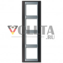 Jung AP584ANTAL A plus рамка четверная цвет:антрацит