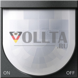 Gira 230228 System55 System2000 датчик движения, 2 крышка, комфорт  цвет:антрацит